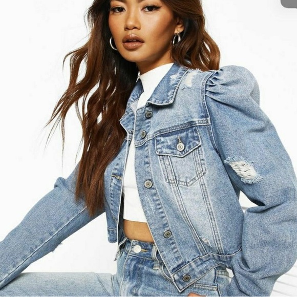 Tinseltown Black Denim Women's Jacket - Picture 3 of 8